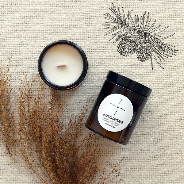 Świeca sojowa Intens Wytchnienie/Nature of Scent