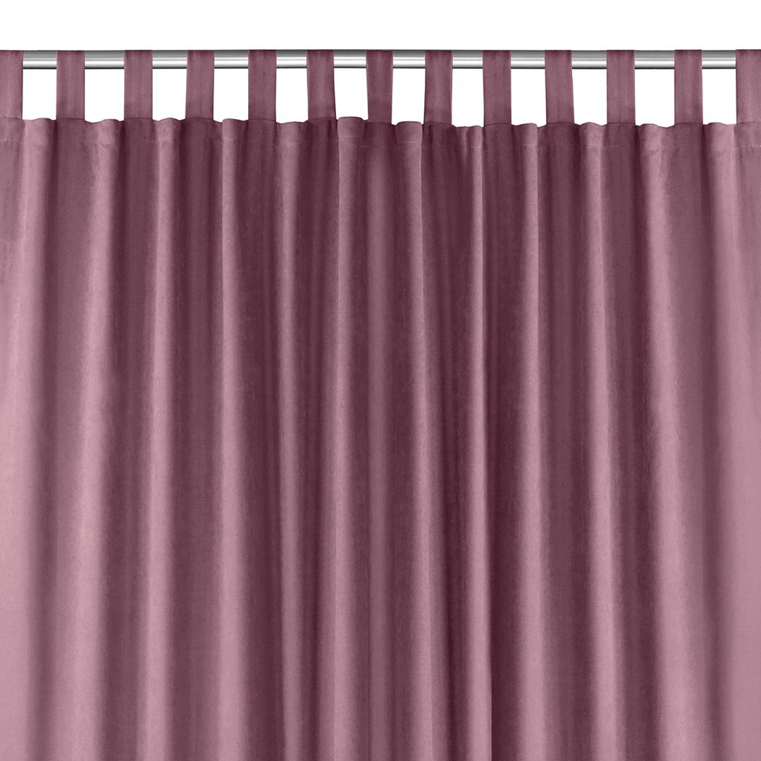 Zasłona MILANA kolor liliowy styl klasyczny szelki 10 cm szenila 560x300 homede - CURT/HOM/MILANA/CHENILLE/TAB/LILA/560x300
