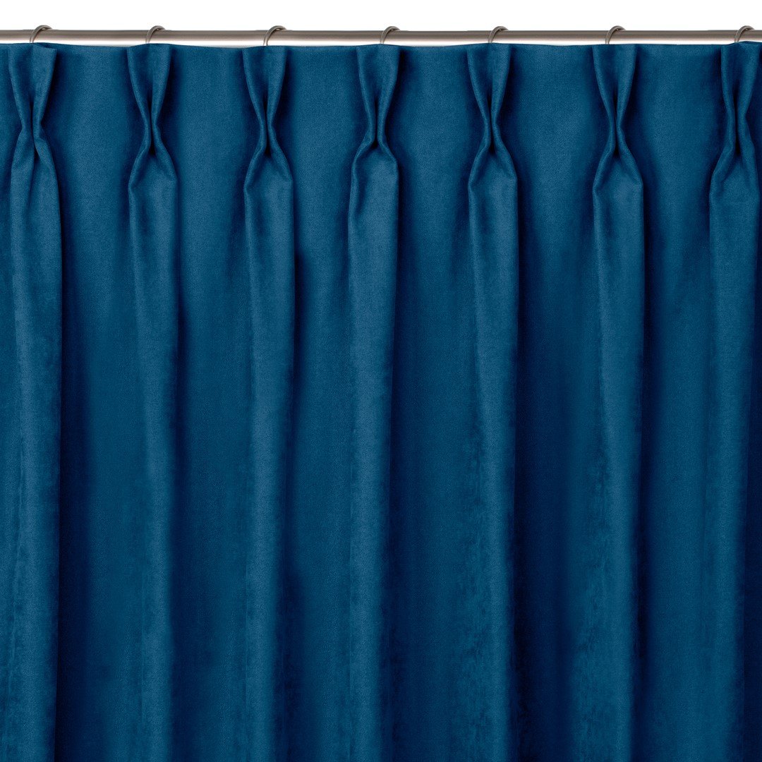 Homede, Zasłona Milana na flex Szenila, Indygo, 560x225 cm