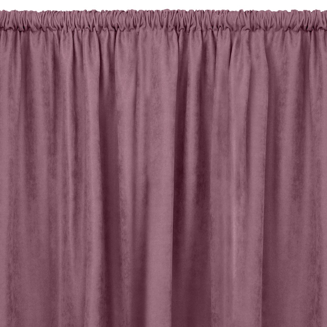 Zasłona MILANA kolor liliowy styl klasyczny tunel 5 cm szenila 560x175 homede - CURT/HOM/MILANA/CHENILLE/TUNNEL/LILA/560x175