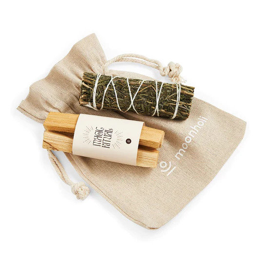 Moonholi Zestaw kadzideł Palo Santo i Lawenda