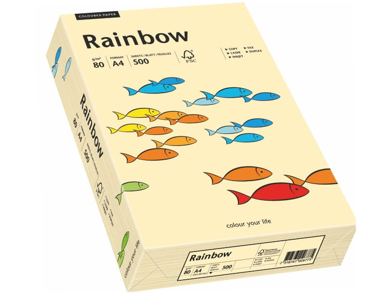 Schneider Papyrus Rainbow A4 500er papier do drukarek atramentowych 88042275