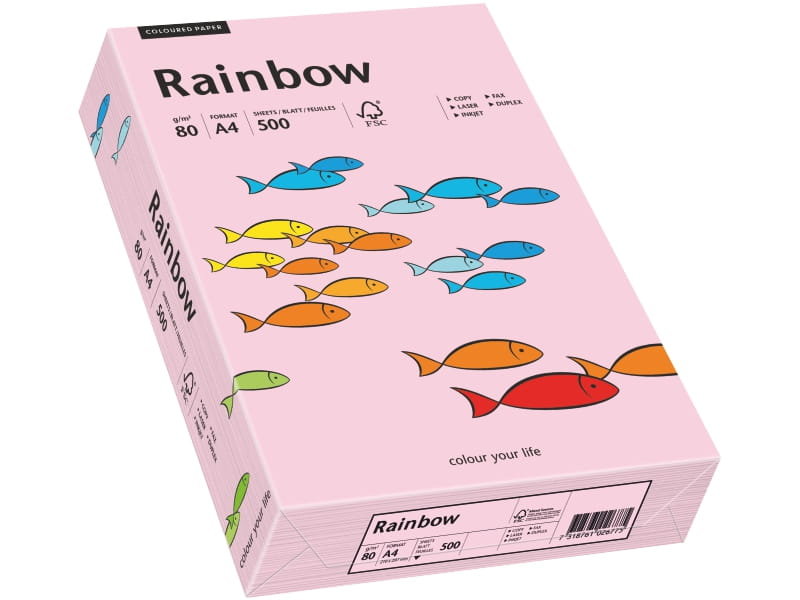 Papyrus Rainbow A4 500er papier do drukarek atramentowych 7318761038303