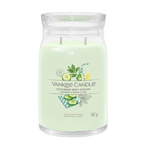 YANKEE CANDLE Świece zapachowe Cucumber Mint Cooler 567.0 g