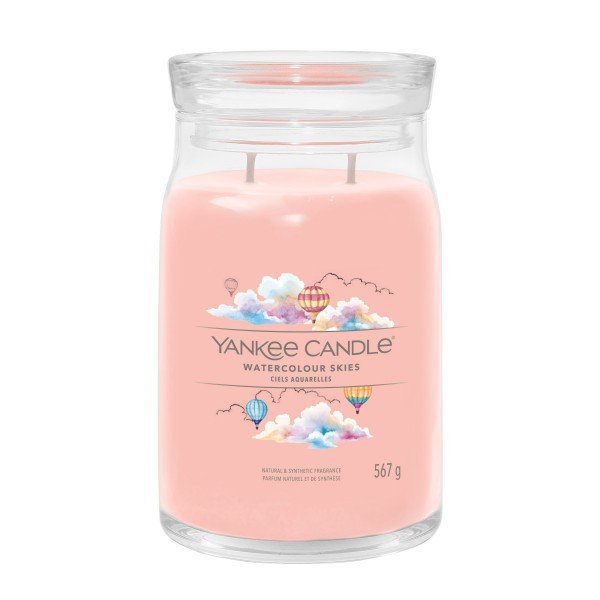 YANKEE CANDLE Świece zapachowe Watercolour Skies 567.0 g