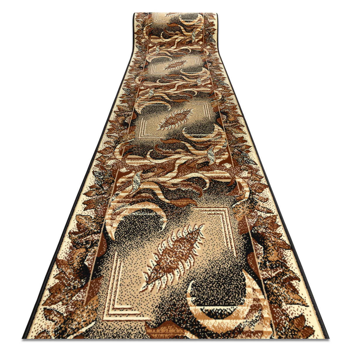 CHODNIK BCF LIŚĆ beż (AGAWA) 160 cm, 160x240 cm