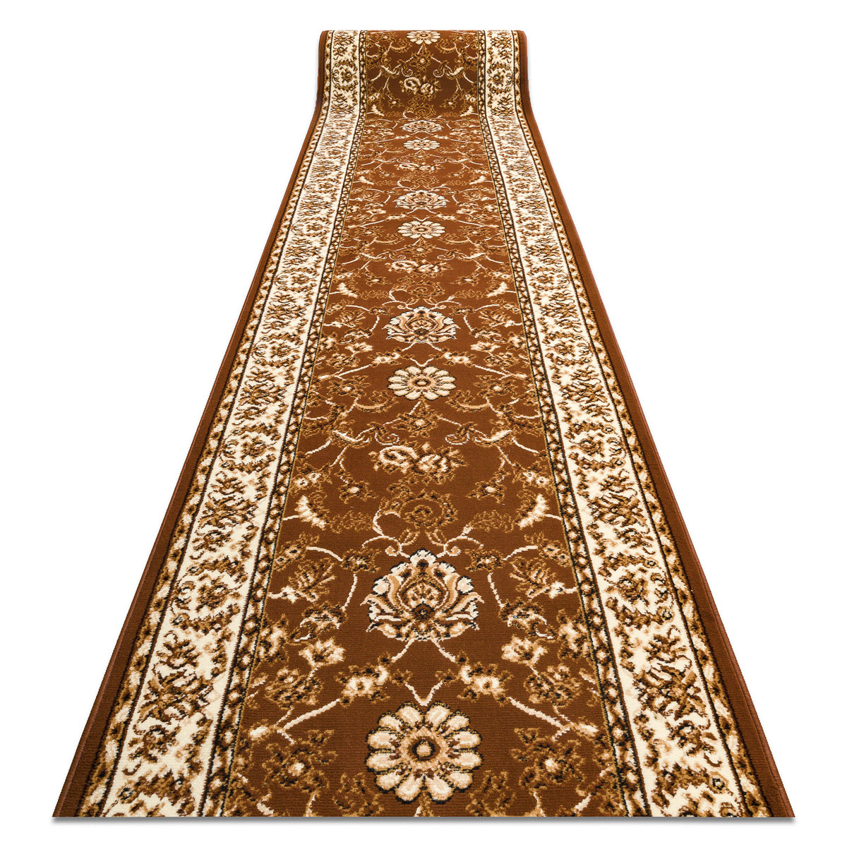CHODNIK BCF MORAD Klasyk klasyczny brązowy 70 cm, 70x1400 cm