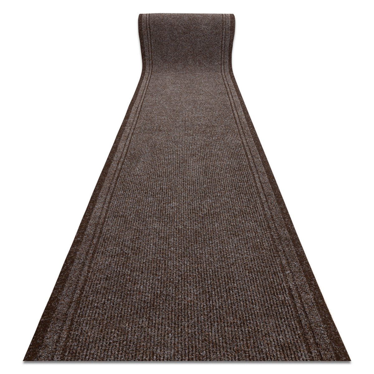 WYCIERACZKA CHODNIK PODGUMOWANY MALAGA brąz 7058 100 cm, 100x370 cm