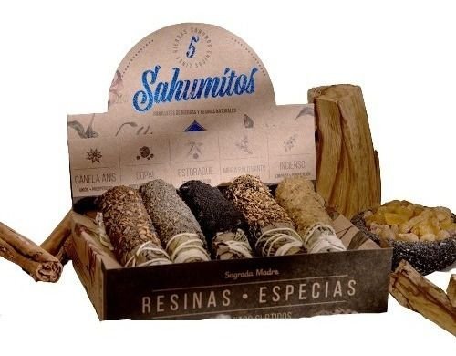 Sahumito Żywice i Zioła- MIX-  5 szt