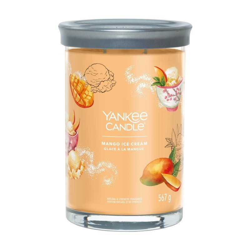 Yankee Candle Świeca zapachowa Mango Ice Cream tumbler duży