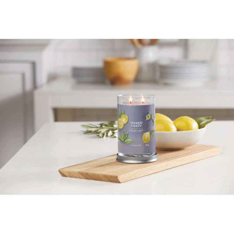 YANKEE CANDLE BLACK TEA & LEMON 567.0 g