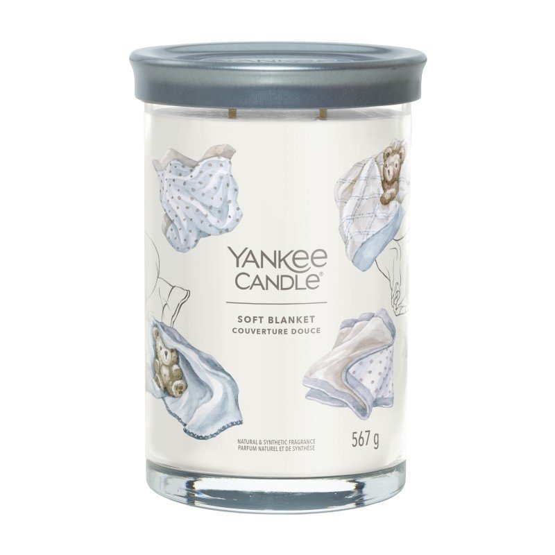 Yankee Candle Świeca zapachowa Soft Blanket tumbler duży