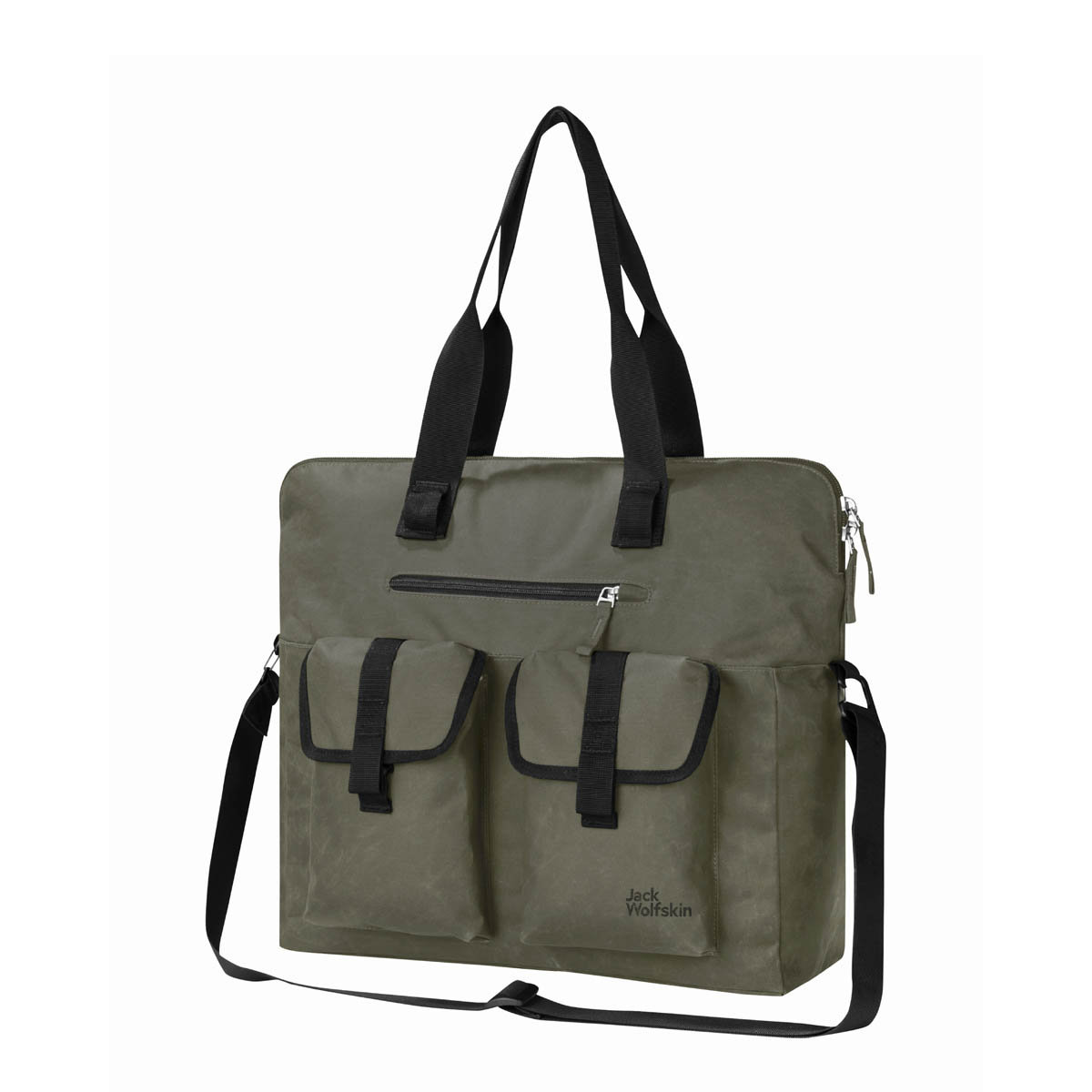 Jack Wolfskin Traveltopia Weekender Travel Bag 42 cm Laptop Compartment dusty olive