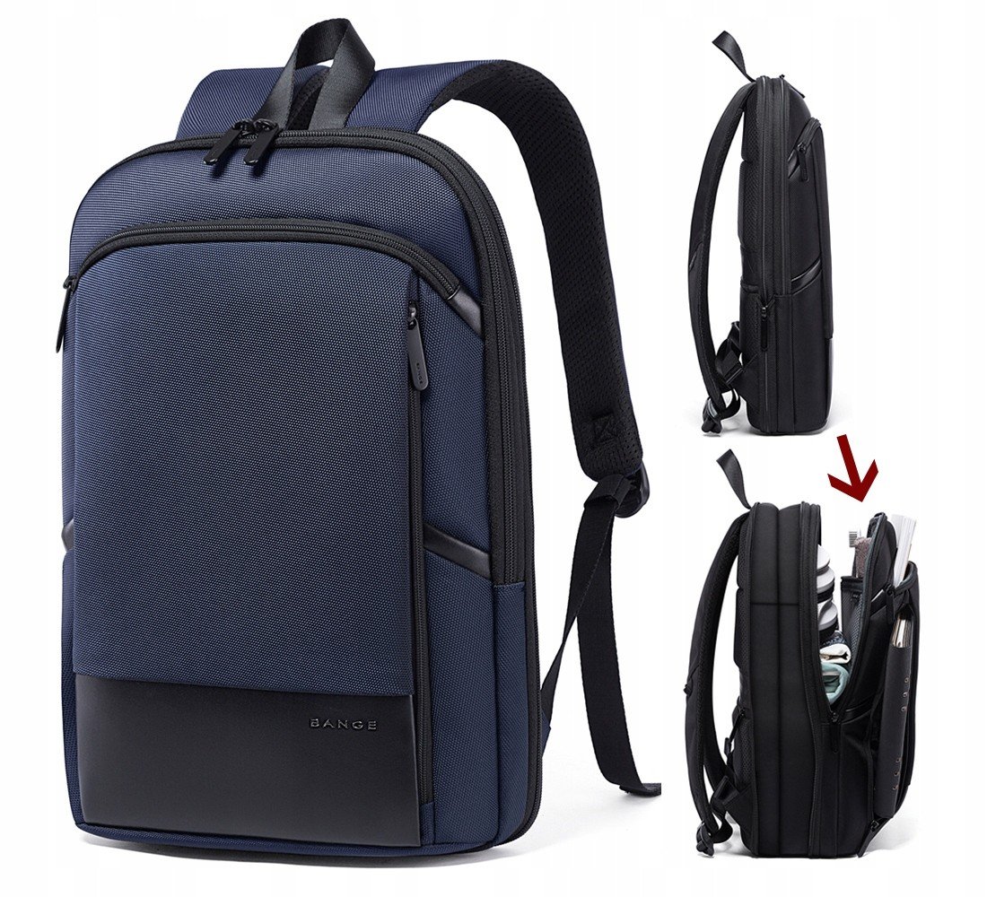 Plecak Miejski Bange Na Laptopa 15,6 Rozszerzalny