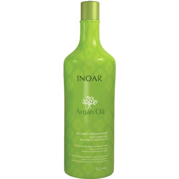 Inoar Argan Oil, Odżywka Nawilżająca Z Olejkiem Arganowym, 1000ml