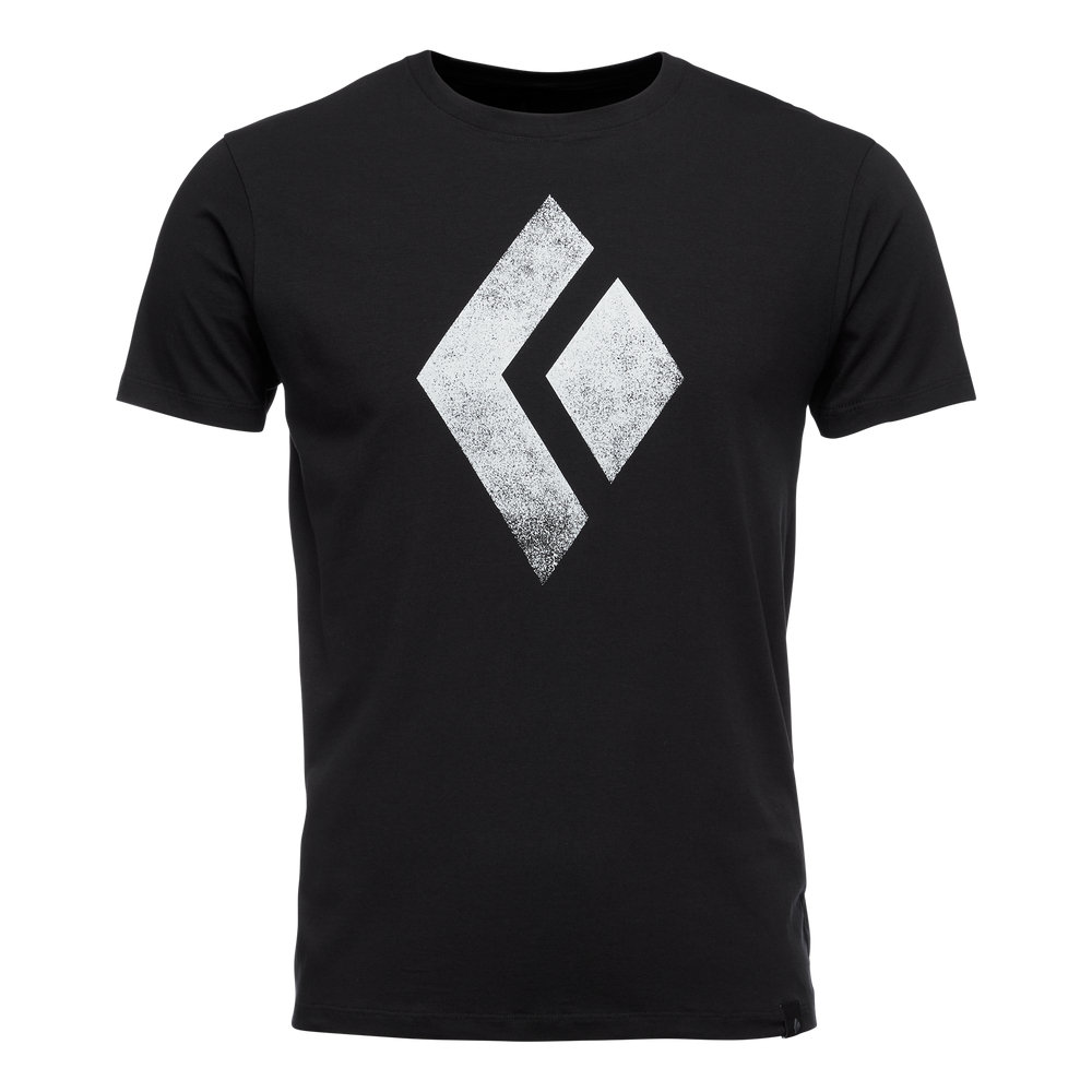 Męski T-shirt Black Diamond CHALKED UP TEE black L