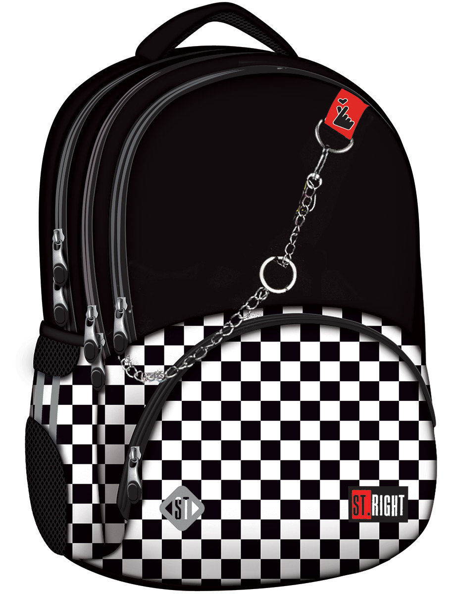 St. Majewski Plecak 4 komorowy STRIGHT BP-07 K-POP CHAIN