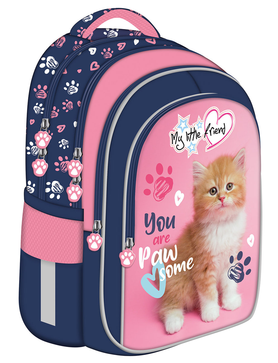 St. Majewski Plecak szkolny BPL-58 My Little Friend Ginger Kitty