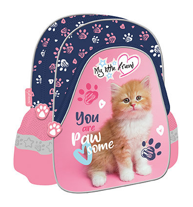 St. Majewski Plecak mały D1 Ginger Kitty My Little Friend