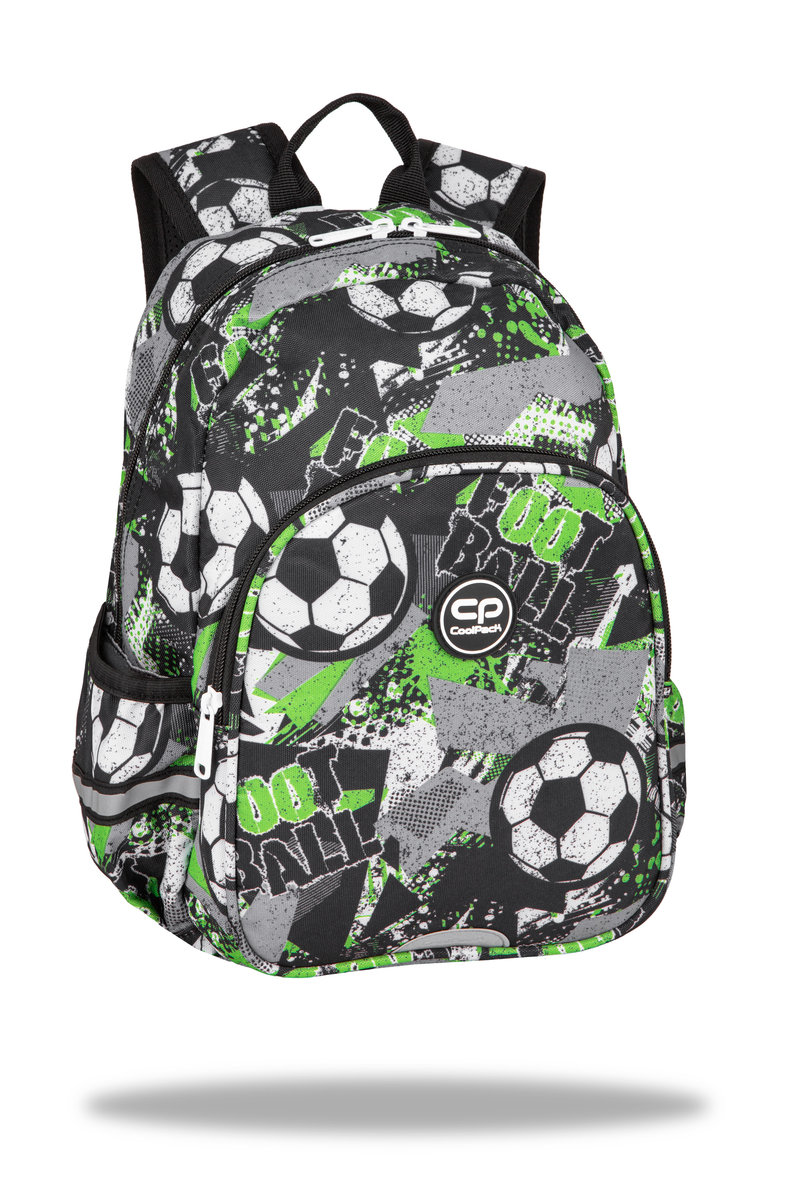 Coolpack Toby Plecak szkolny Unisex dzieci, Let`s Gol, 35 x 26 x 12 cm, Designer