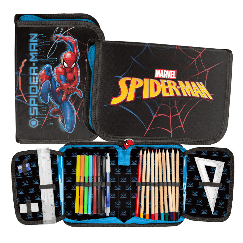 Paso Piórnik z wyposażeniem Spider-Man SP23PA-P001