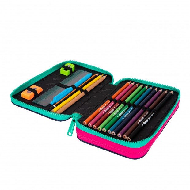 Patio Piórnik podwójny z wyposażeniem Jumper 2 Lady Color CoolPack F066702