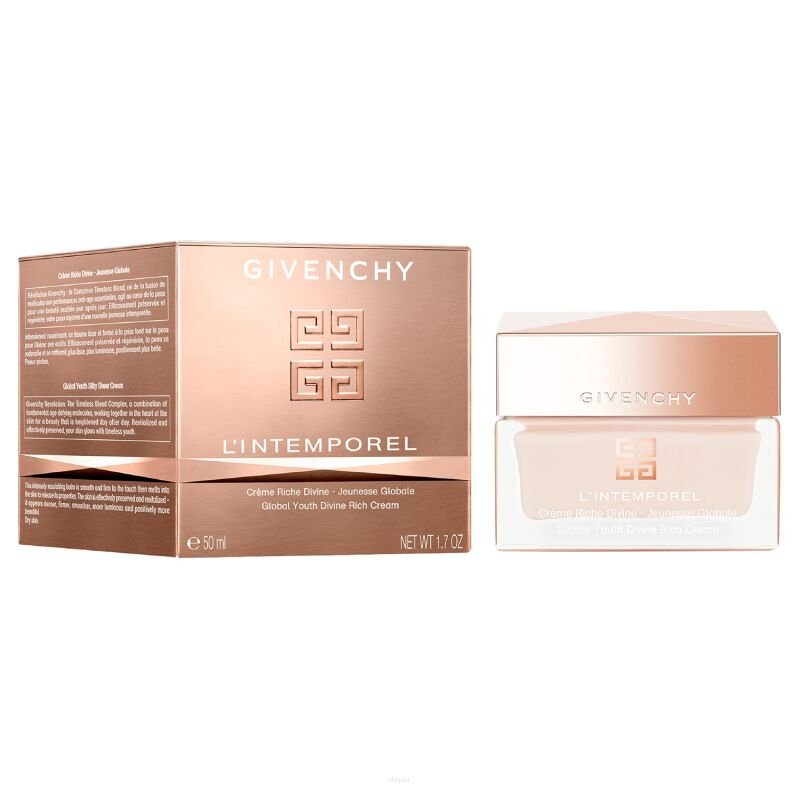 Givenchy, L'Intemporel Global Youth Divine Rich Cream, Krem Do Twarzy, 50ml