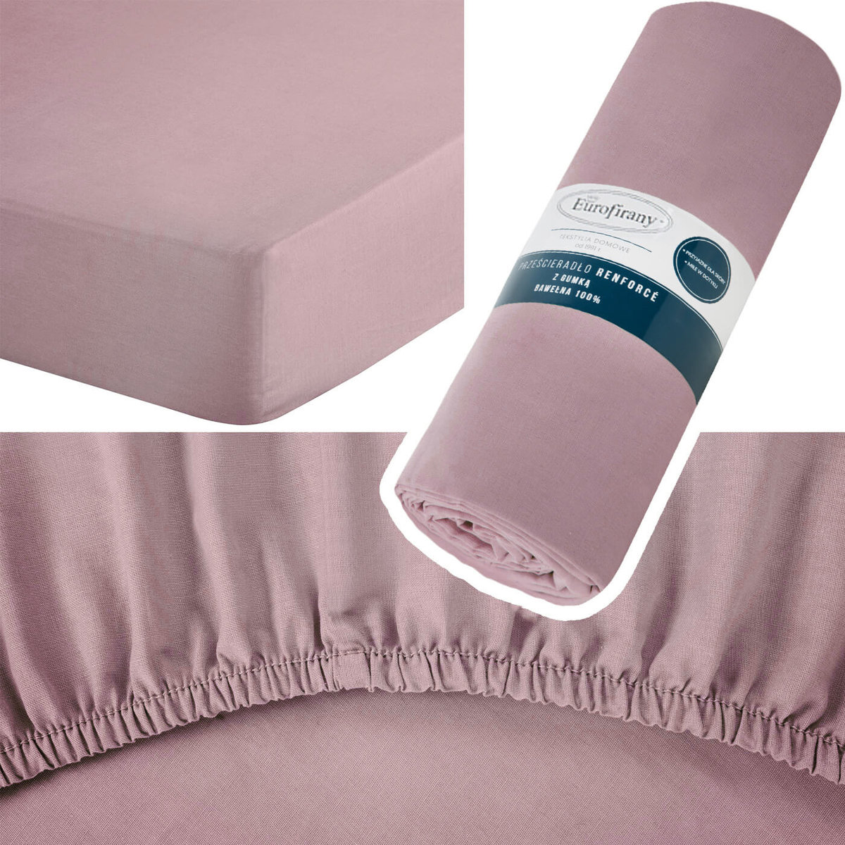 Prześcieradło Z Gumką Bawełna Renforce 180X200 +30 Różne kolory!