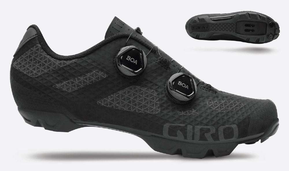 Buty rowerowe Giro Sector | BLACK DARK SHADOW 48