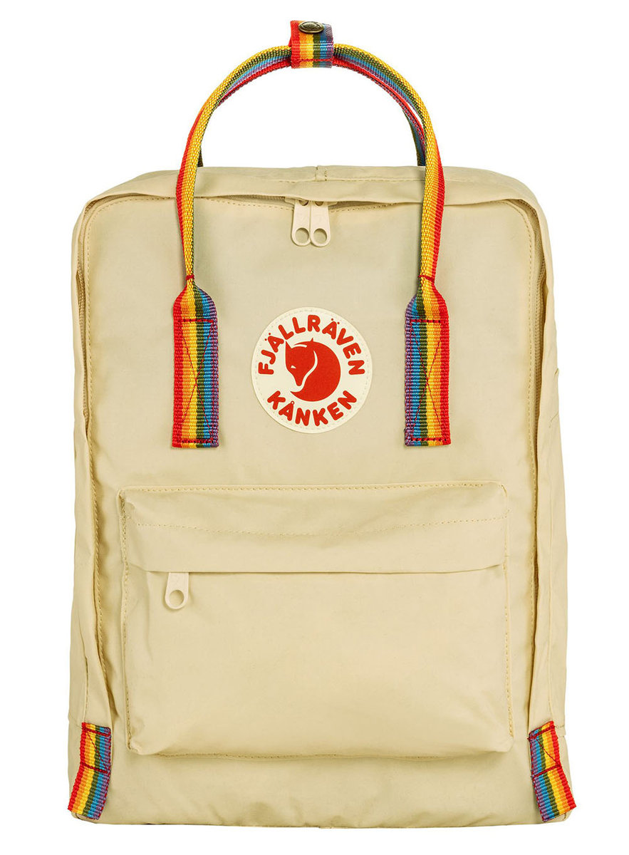 Fjällräven Plecak Kanken Rainbow 38 cm light oak-rainbow pattern