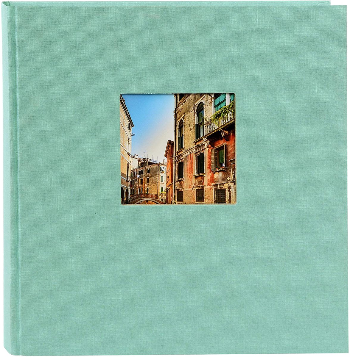 Goldbuch Trend 27507 album na zdjęcia, 60 stron przekładanych pergaminem, 30 x 31 cm, kolor aqua 27 507