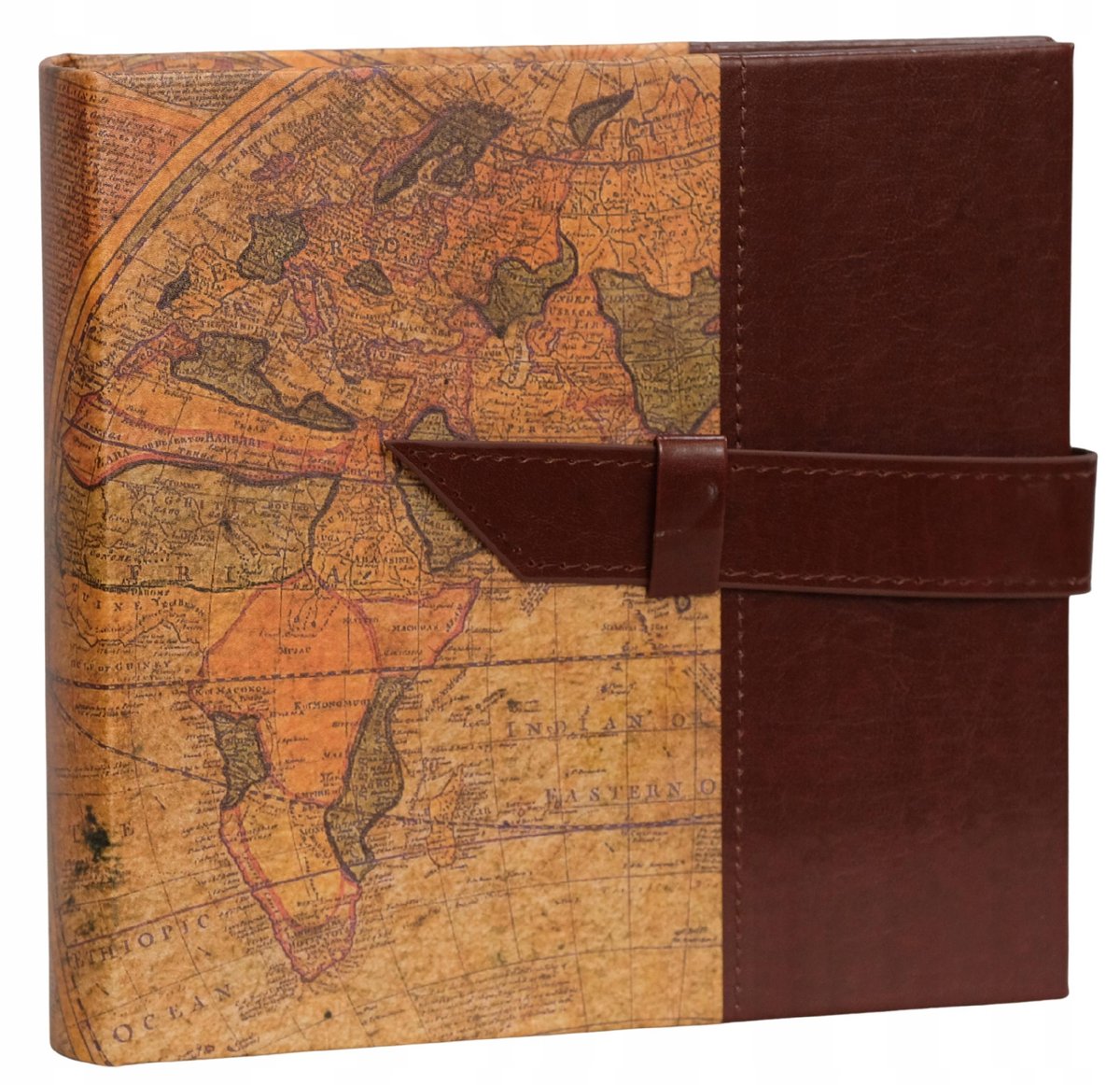 Album na 200 zdjęć 10x15 Decor Maps ciemny brąz