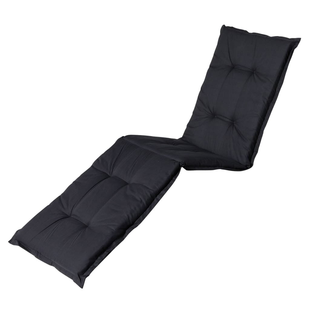 NoName poduszka na leżak Basic 195 x 55 cm bawełna/poliester czarna twm_558781