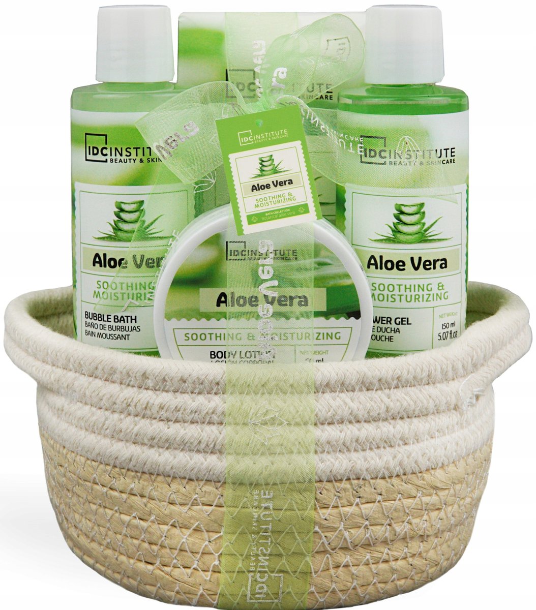 IDC Institute, Zestaw Kosmetyków Do Pielęgnacji Ciała I Kąpieli, 4 Szt.