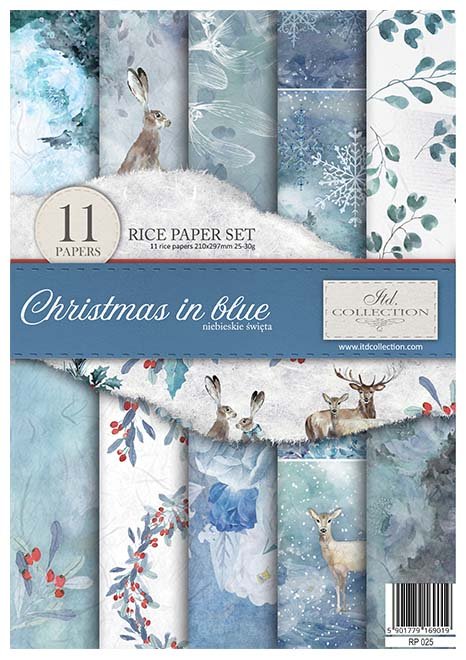 Zestaw kreatywny RP025 Christmas in blue