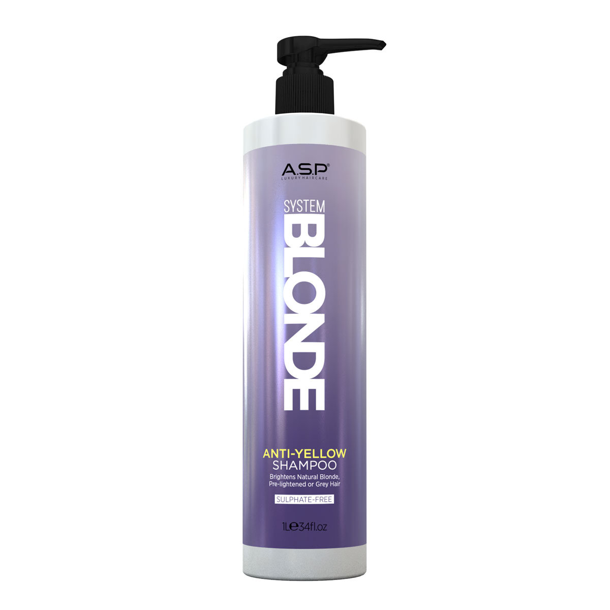 System Blonde Anti-Yellow Shampoo szampon do włosów blond 1000ml