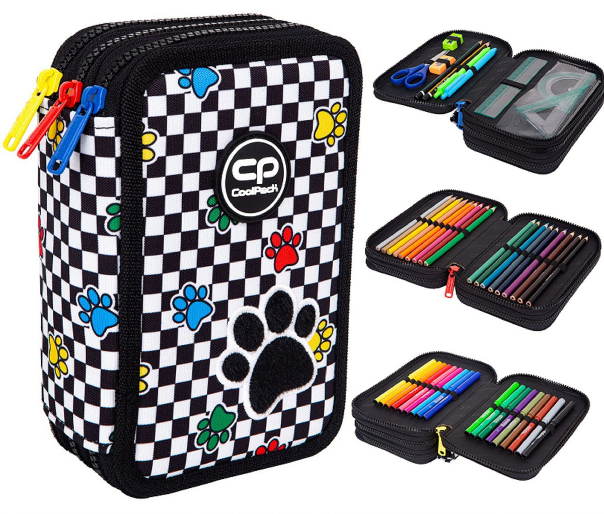 Piórnik z wyposażeniem Coolpack Jumper 3 CATCH ME