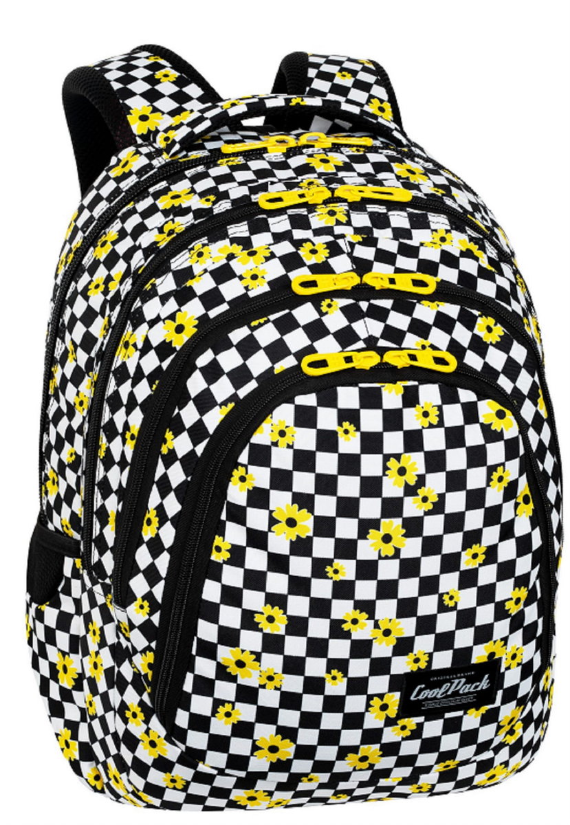 Coolpack Drafter Plecak szkolny Unisex - Dla dzieci i młodzieży, Chess Flow, 44,5 x 32 x 19 cm, designerski