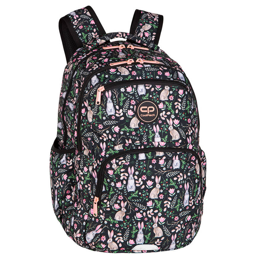 Coolpack Pick Plecak szkolny Unisex dzieci, Rabbitland, 41 x 30 x 16 cm, Designer