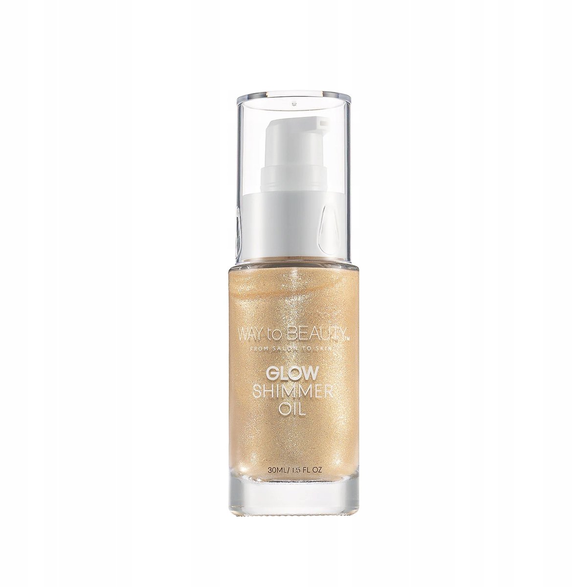 Way To Beauty, Glow Shimmer Oil, Olejek do opalenizny, 30ml