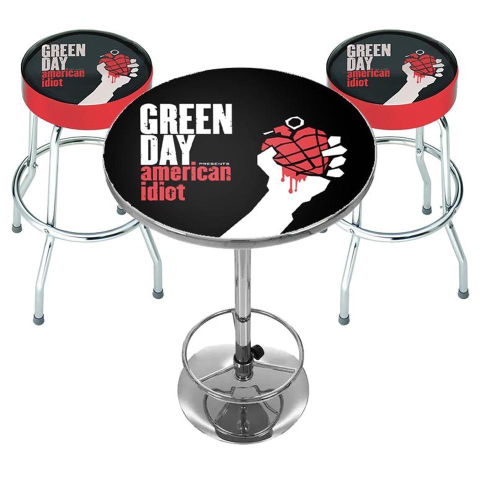 zestaw stolik + dwa hokery GREEN DAY - AMERICAN IDIOT