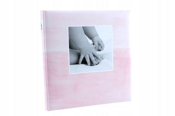 Album Tradycyjny Narodziny Dziecka Babyfeet Pink