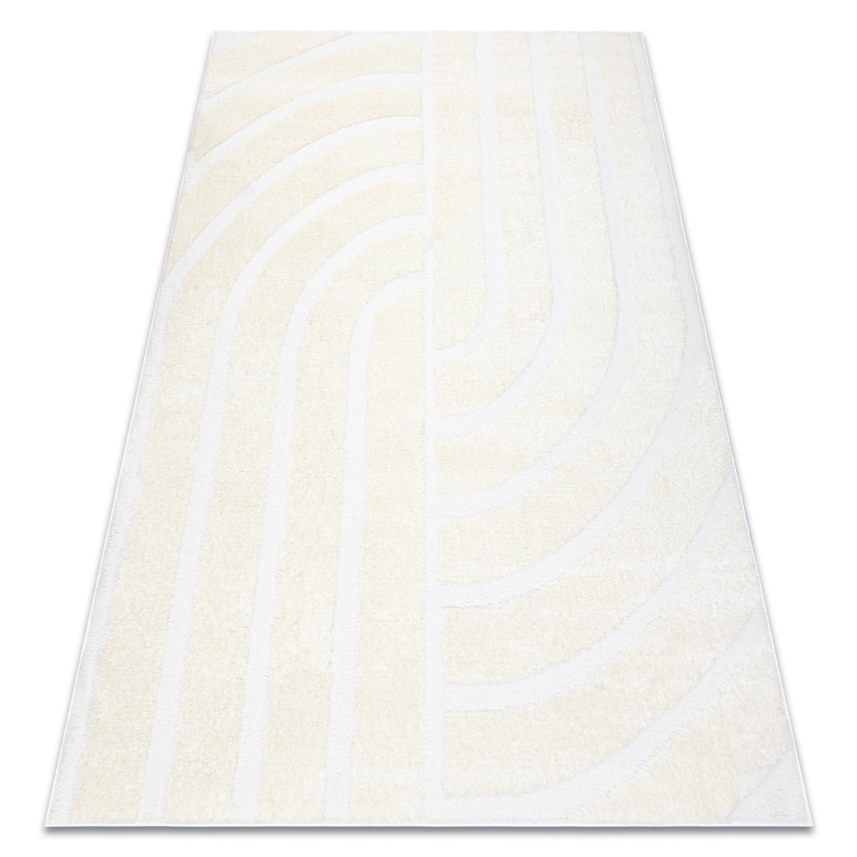 Dywan Mode 8631 Geometryczny Krem, 140X190 Cm