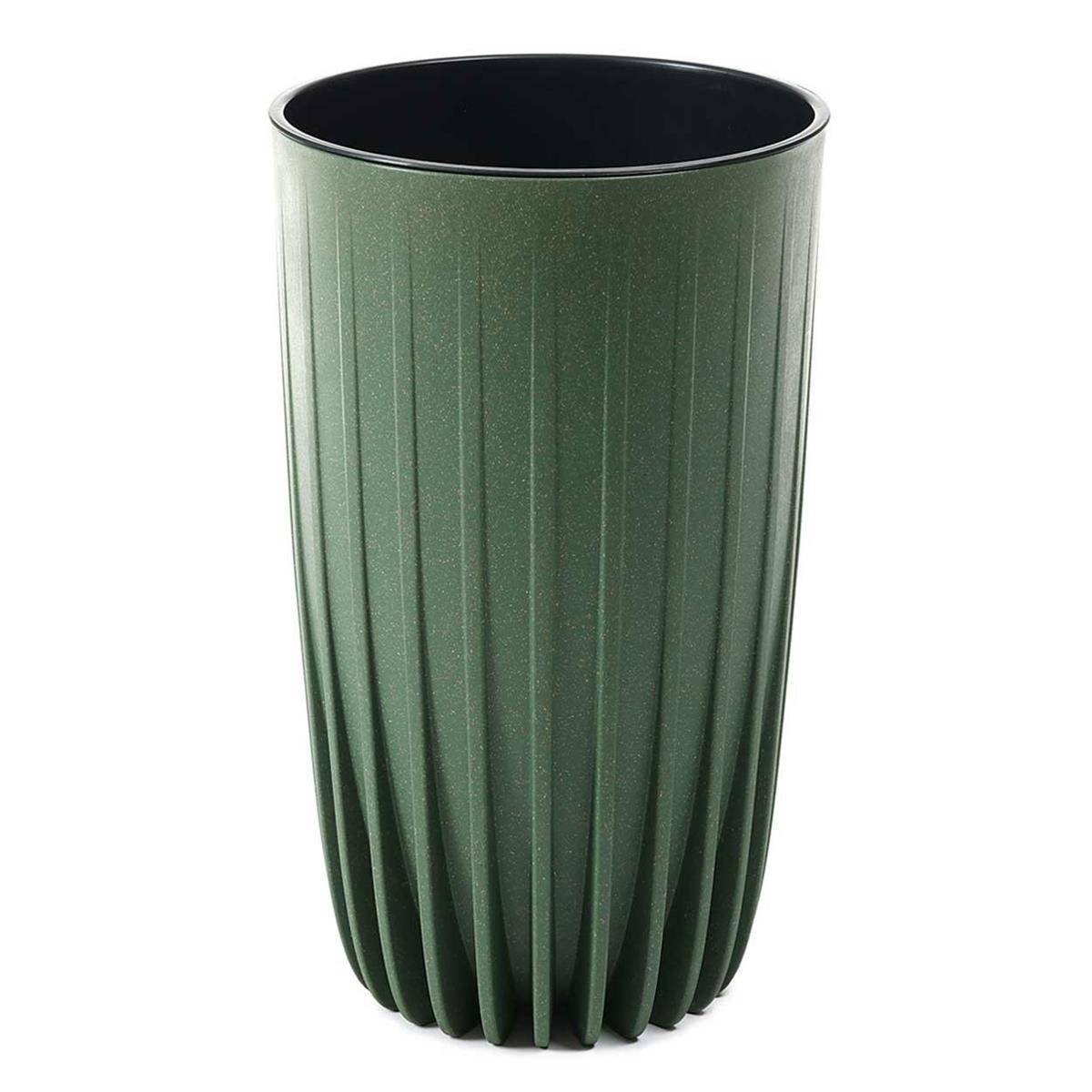 Donica Wysoka Eco Wood Zielona Do Salonu 30Xh51 Cm