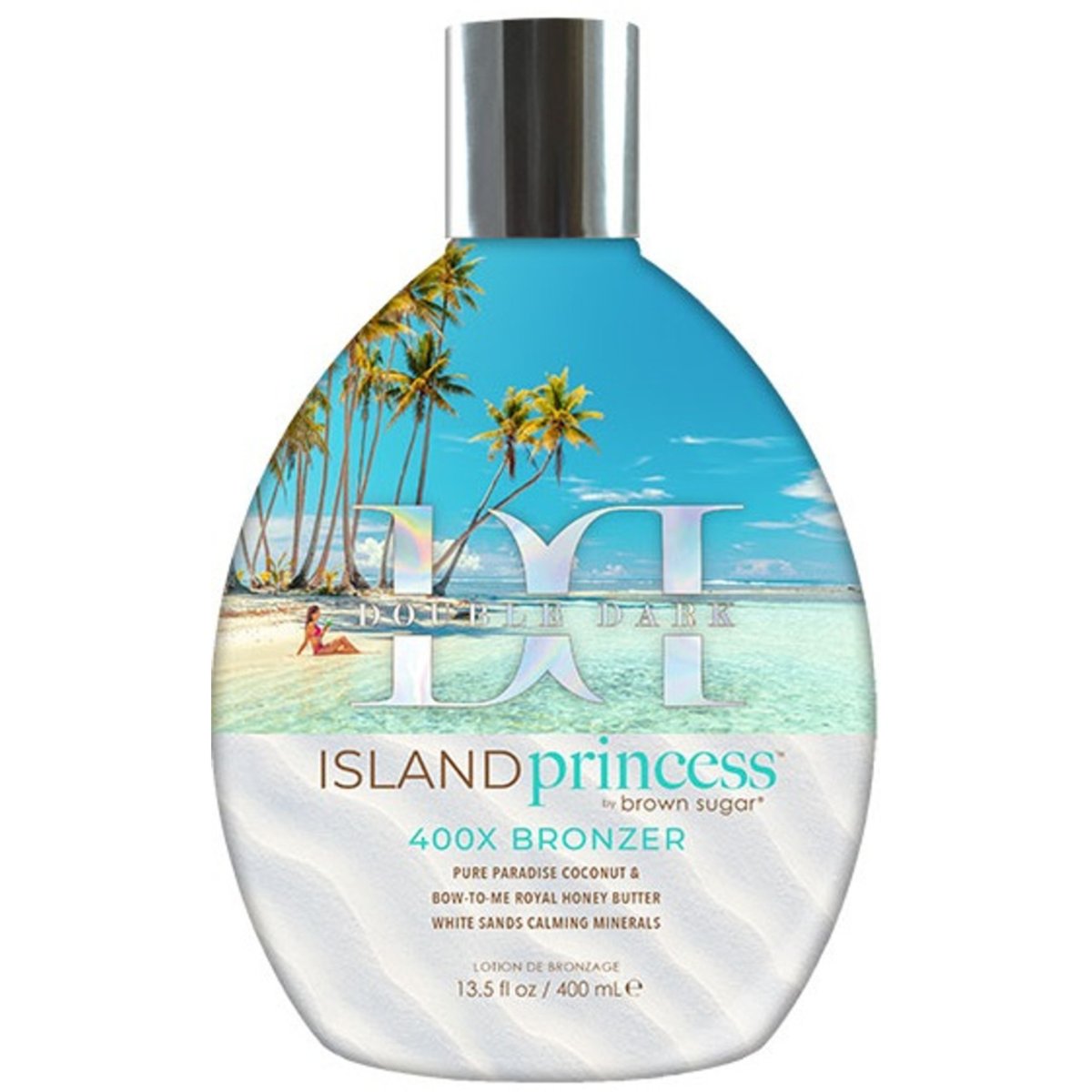 Brown Sugar, Double Dark Island Princess, Bronzer, 400ml