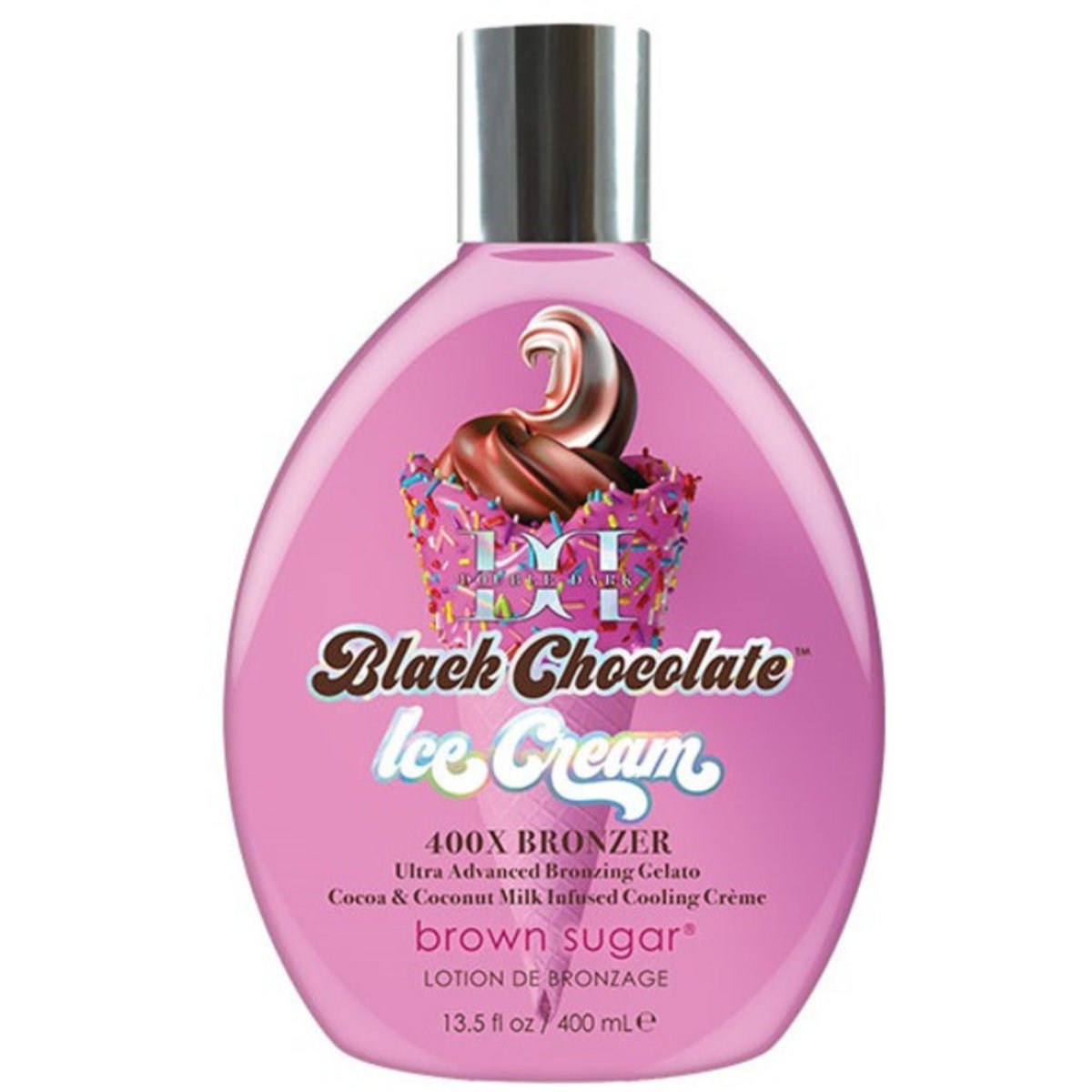 Brown Sugar, Black Chocolate Ice Cream, Bronzer, 400ml