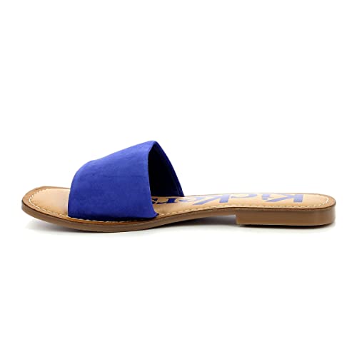 KICKERS GIPSI, Japonki damskie, niebieski, 36 EU, Niebieski, 36 EU