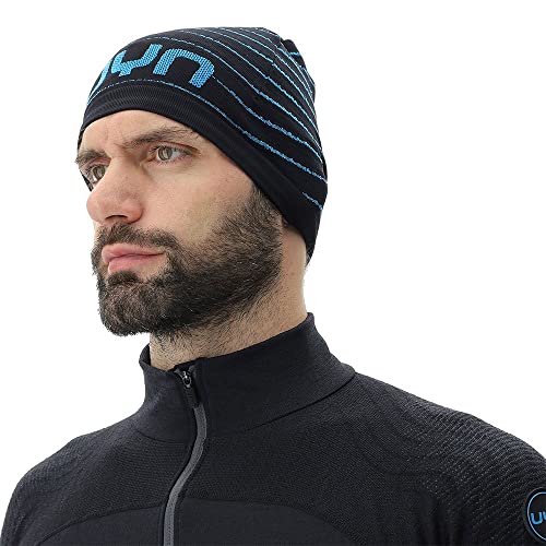 UYN O102426 Rapid Czapka z daszkiem Unisex Czarny/Atlantyk 2