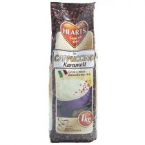 Hearts Kawa rozpuszczalna Cappuccino o smaku karmelowym Zestaw 2 x 1 kg