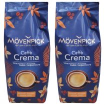 Movenpick Caffe Crema. Kawa ziarnista Zestaw 2 x 1 kg